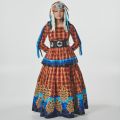 native dressed in a beautiful dress