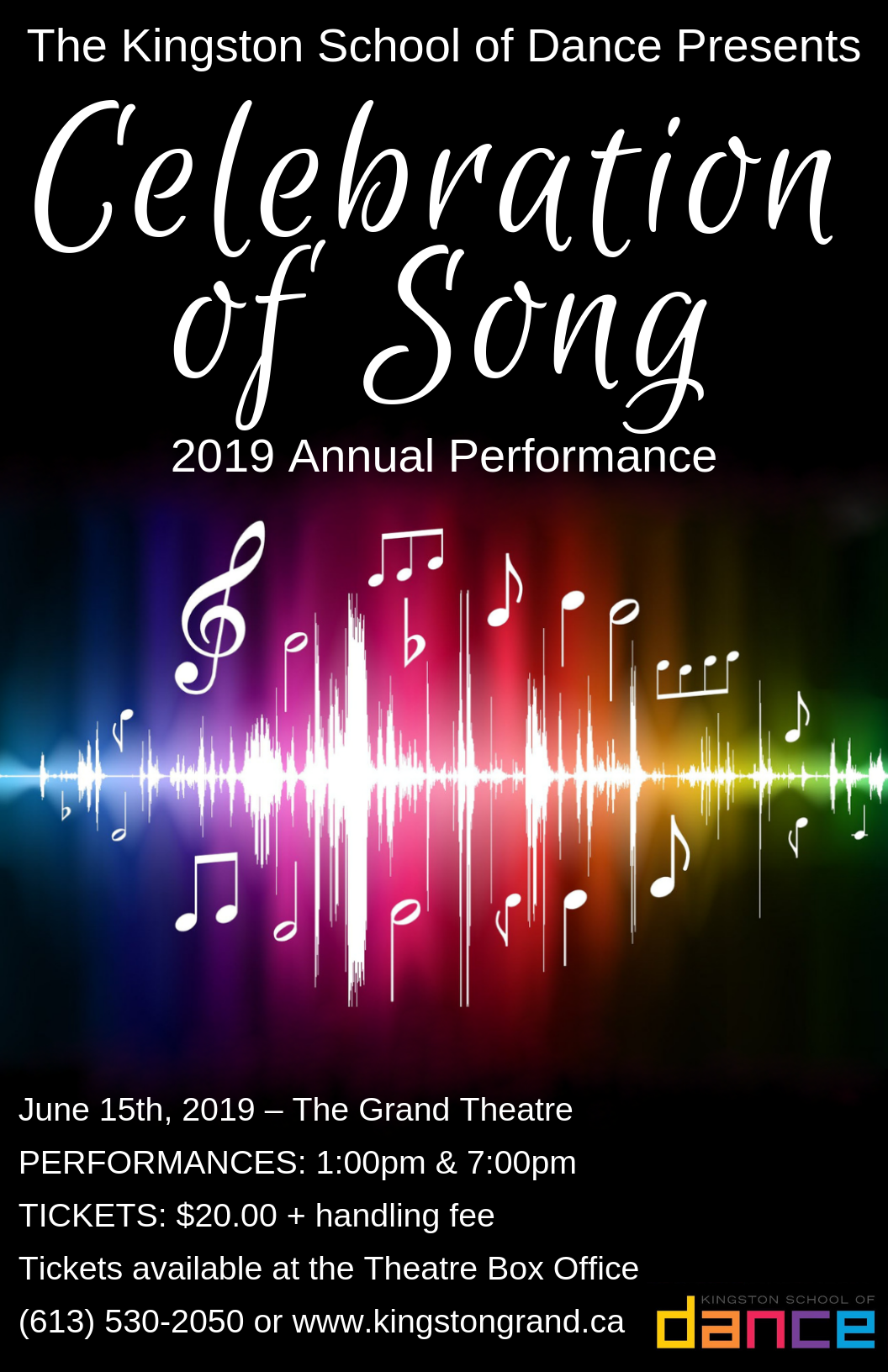 Kingston School of Dance - Celebration of Song