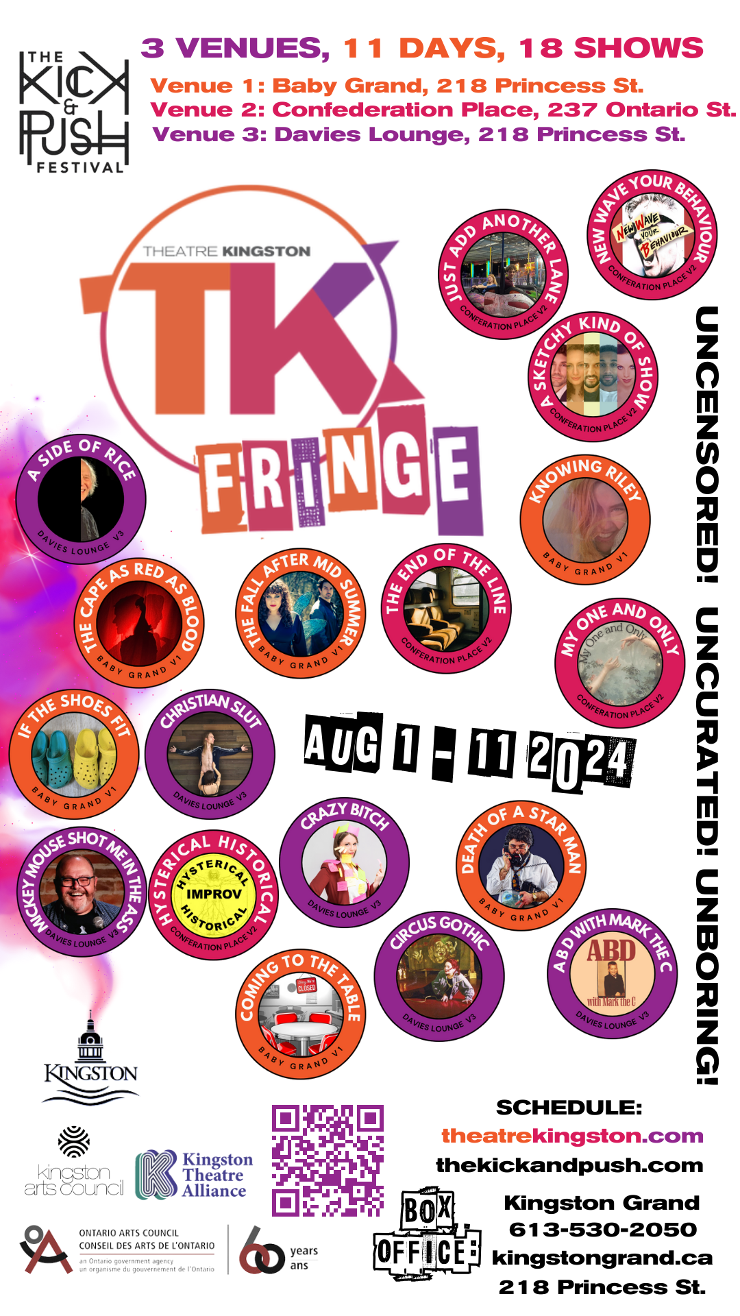 Poster of WHOLE fringe festival