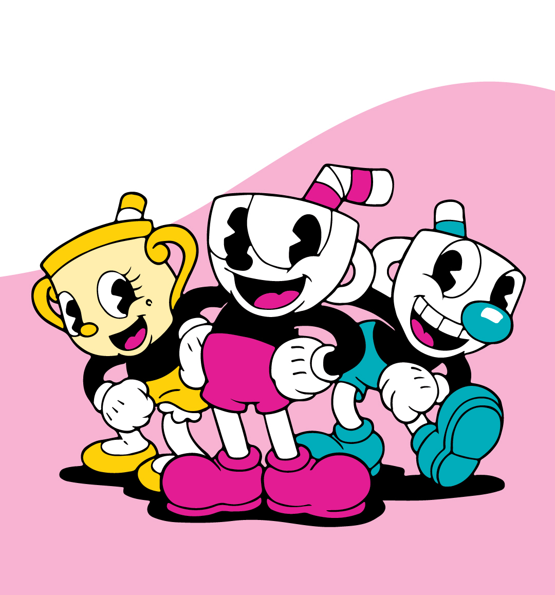 Photo of Cupheads, video game graphics