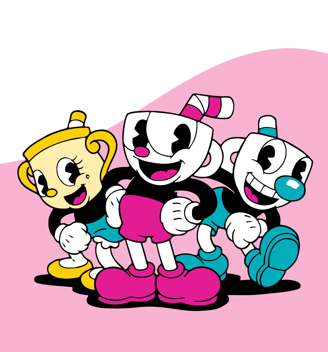 Photo of Cupheads, video game graphics