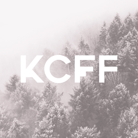 KCFF on a snowy tree top background