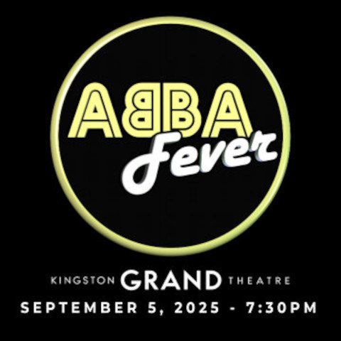 ABBA Fever in a yellow circle