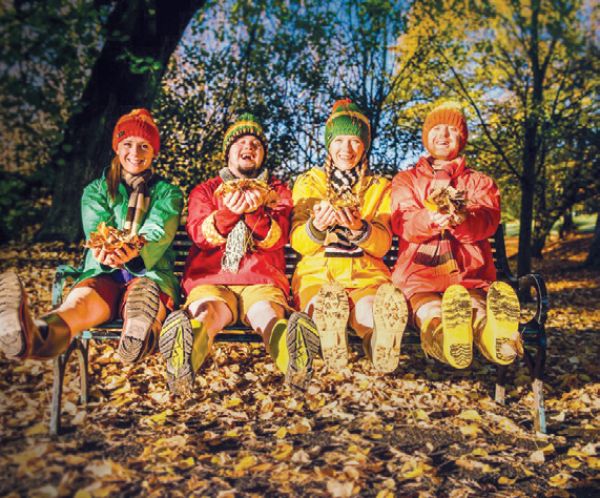 Four Go Wild in Wellies Four Go Wild in Wellies